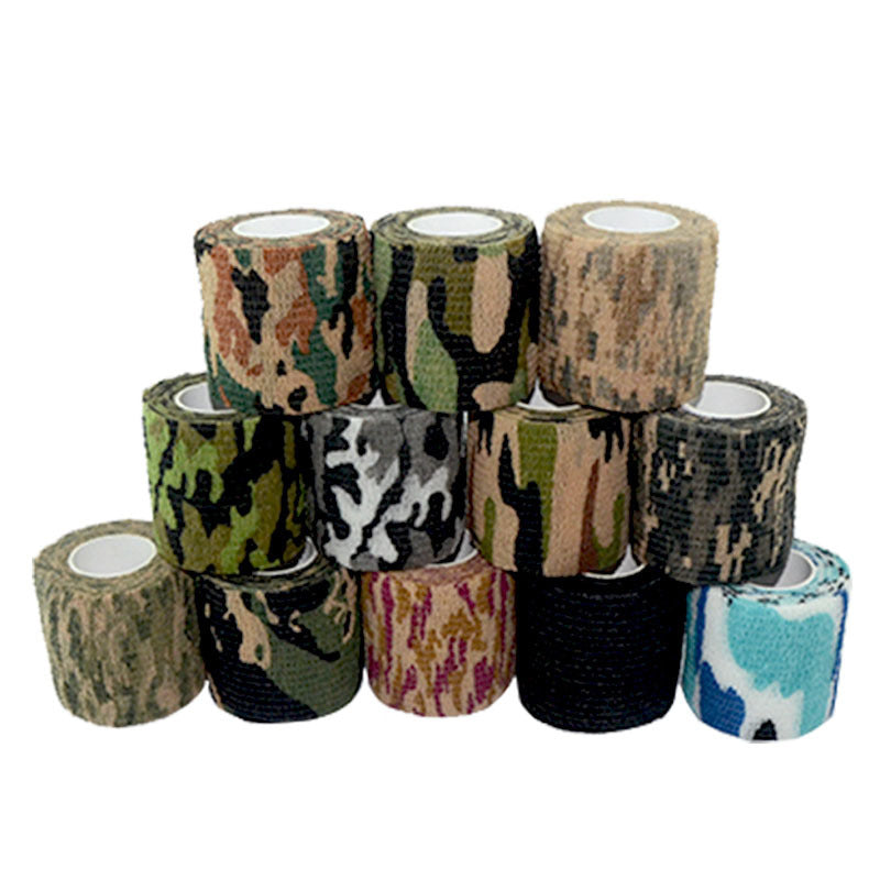 Bandage élastique non tissé camouflage (auto-adhésif)
