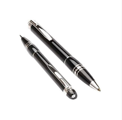 Interstellar Crystal Head Series Bolígrafo Roller de metal Pluma estilográfica Pluma estilográfica clásica de carbono