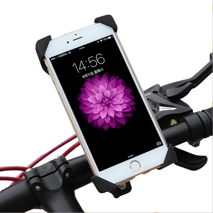 Support de téléphone portable pour vélo, cadre fixe, accessoires de vélo de montagne, équipement d'équitation, moto électrique, support de navigation pour téléphone portable 