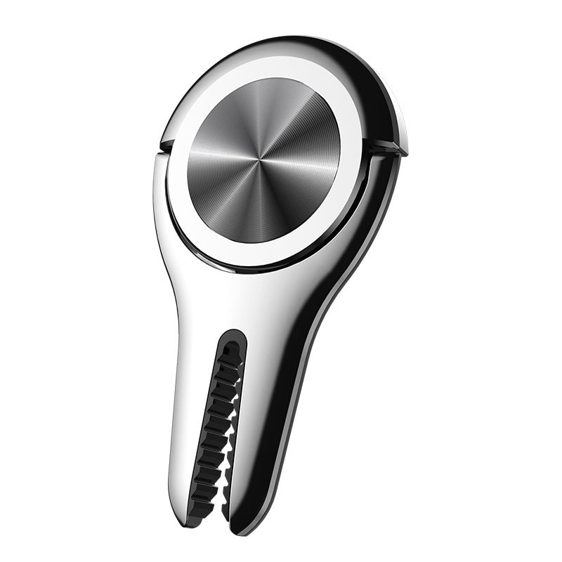 Support spécial de voiture, boucle de téléphone portable, boucle de doigt, personnalité créative, boucle multifonction, sortie d'air, porte-cartes, coque en métal