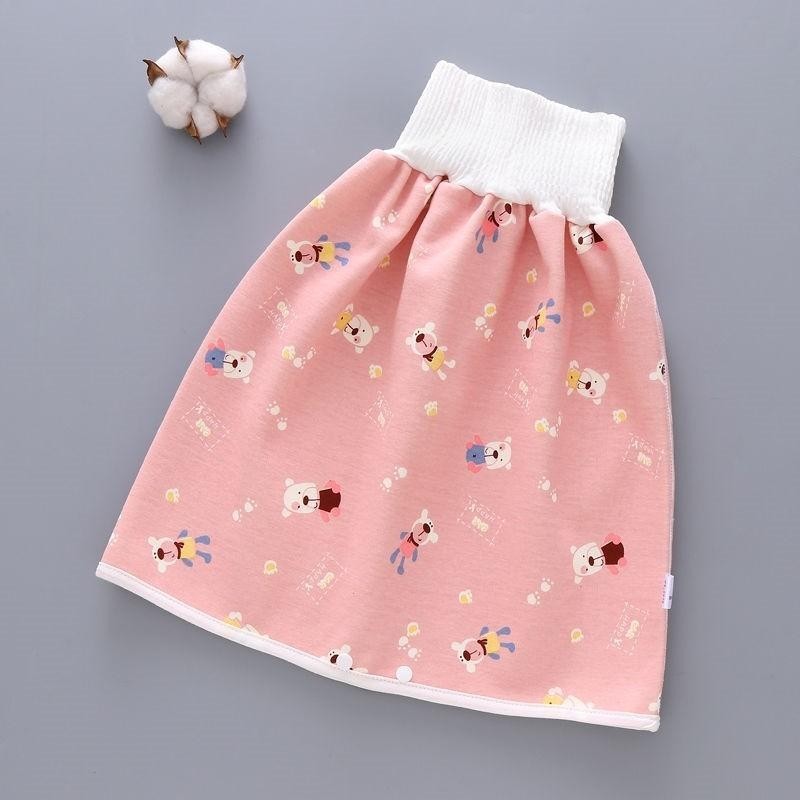 Jupe couche bébé en coton et fibre de bambou