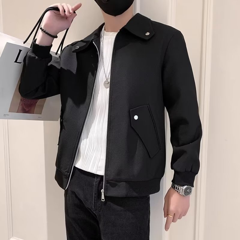 Men's New High-grade Lapel Casual Jacket