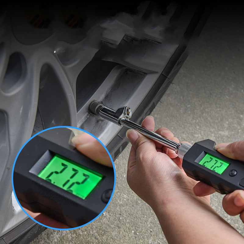 Manomètre numérique à double tête avec affichage lumineux LCD