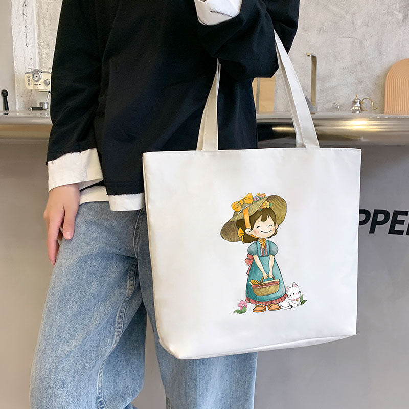 Sac en toile de grande capacité pour femmes