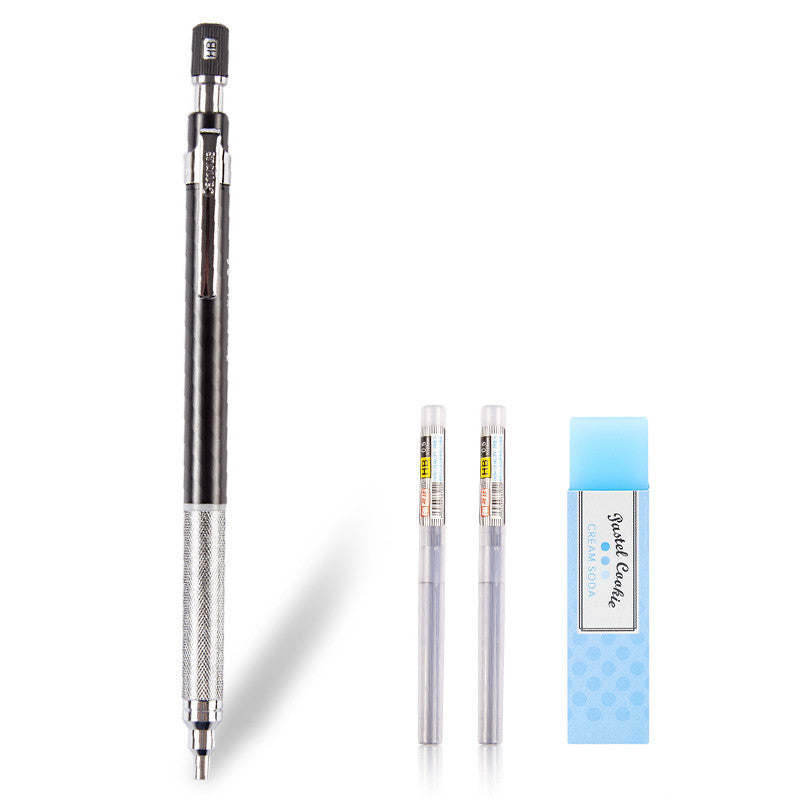 Les élèves du primaire et du collège écrivent 2 stylos avec un centre de gravité bas