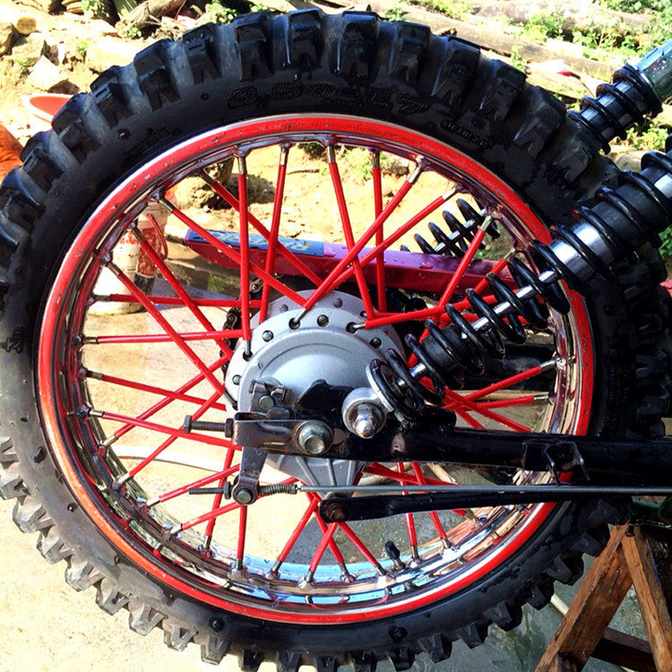 Motorcycle Wheel Spokes Wrap