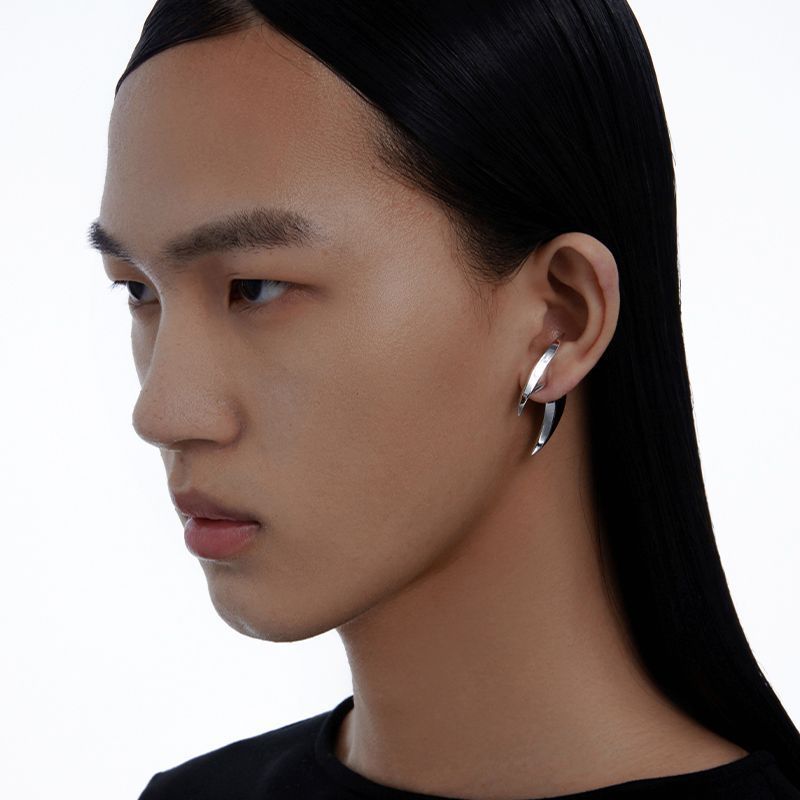 Boucles d'oreilles de tempérament de sortie simples et assorties pour femmes