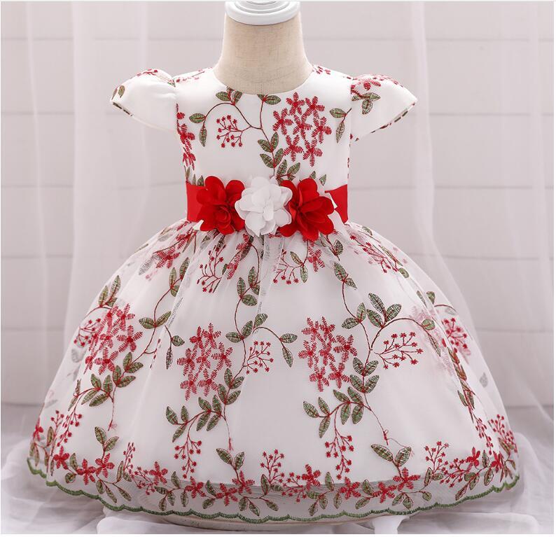 Vêtements d'été pour enfants, robe de mariée, fête d'anniversaire pour bébé, jupe moelleuse pour filles, nouvelle collection