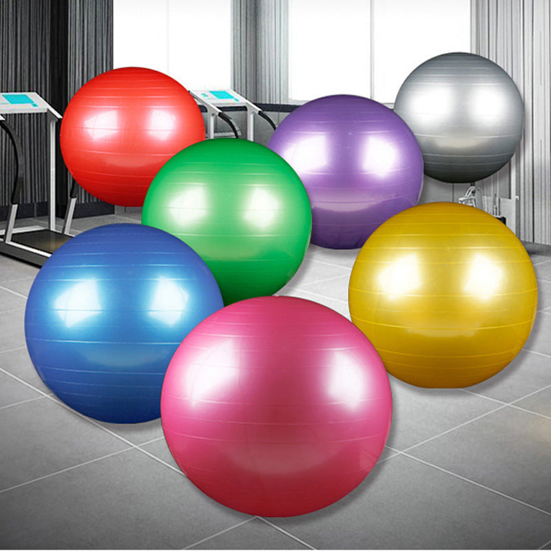 Balle de Yoga Fitness pour enfants débutants, exercice plus de gymnastique, balle brillante