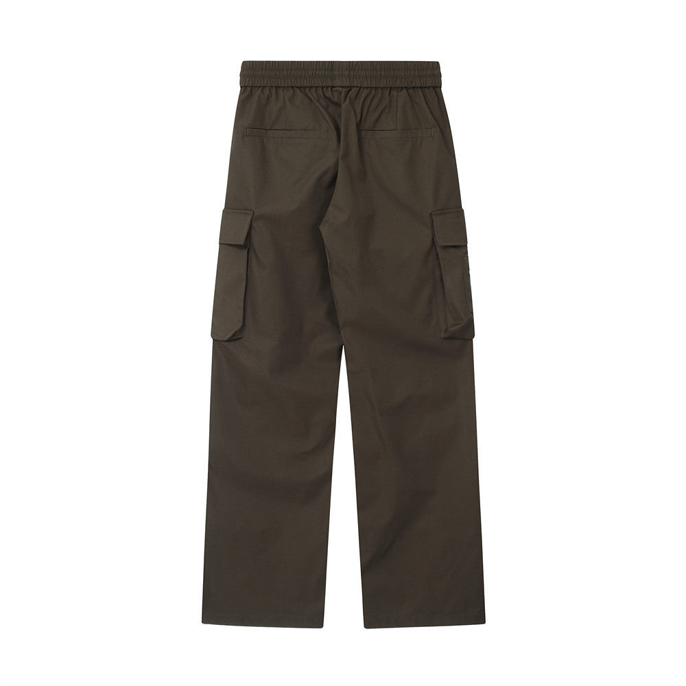American High Street Pleated Multi-pocket Cargo Pants