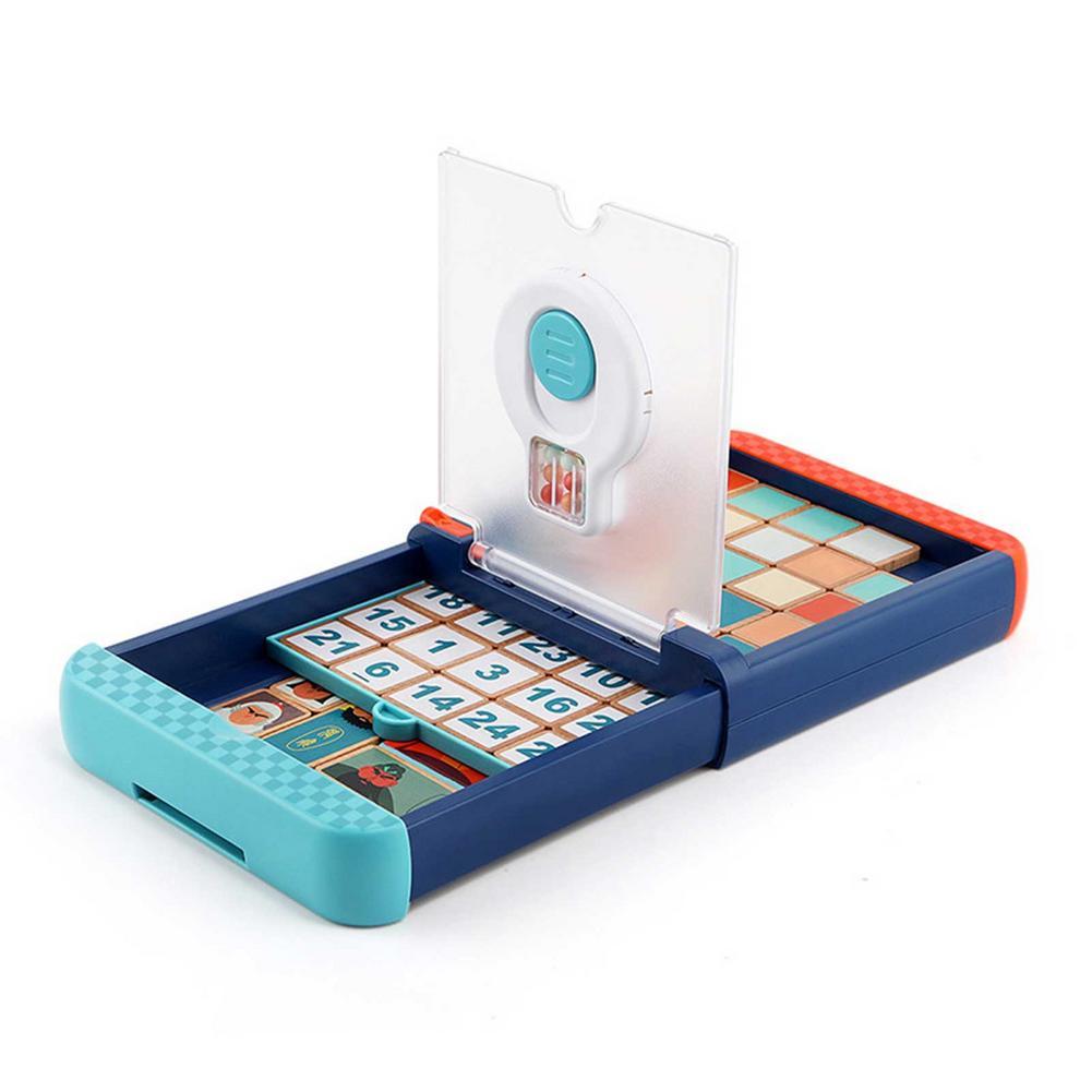 Puzzle numérique trois royaumes Huarong Road, jouet pour enfants