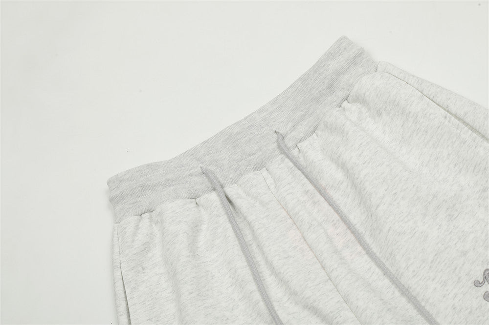 Men's Loose Wide-leg Mopping Drawstring Sweatpants