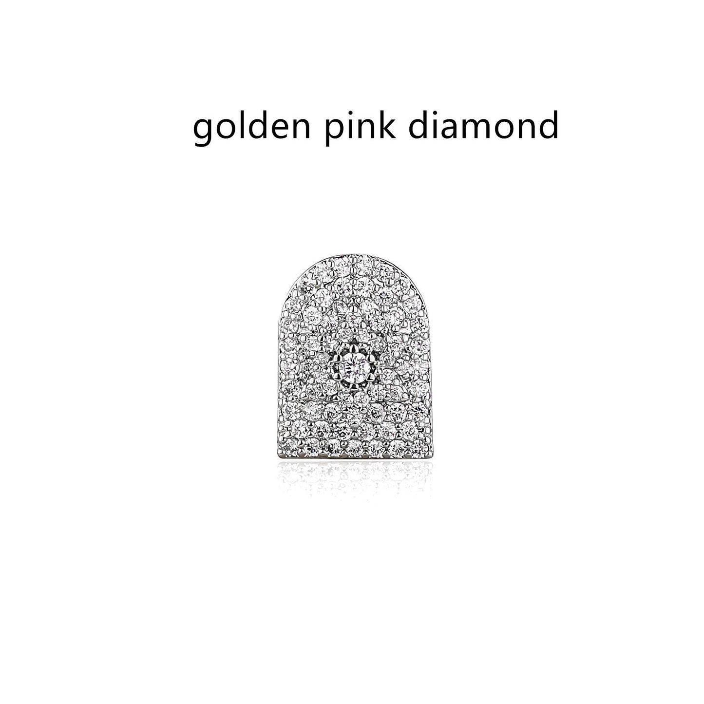 Dents Daikin entièrement diamantées, douille de dent unique en Zircon