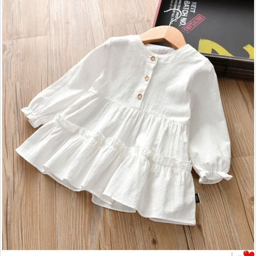 Chemise pour enfants Robes de style occidental pour bébés