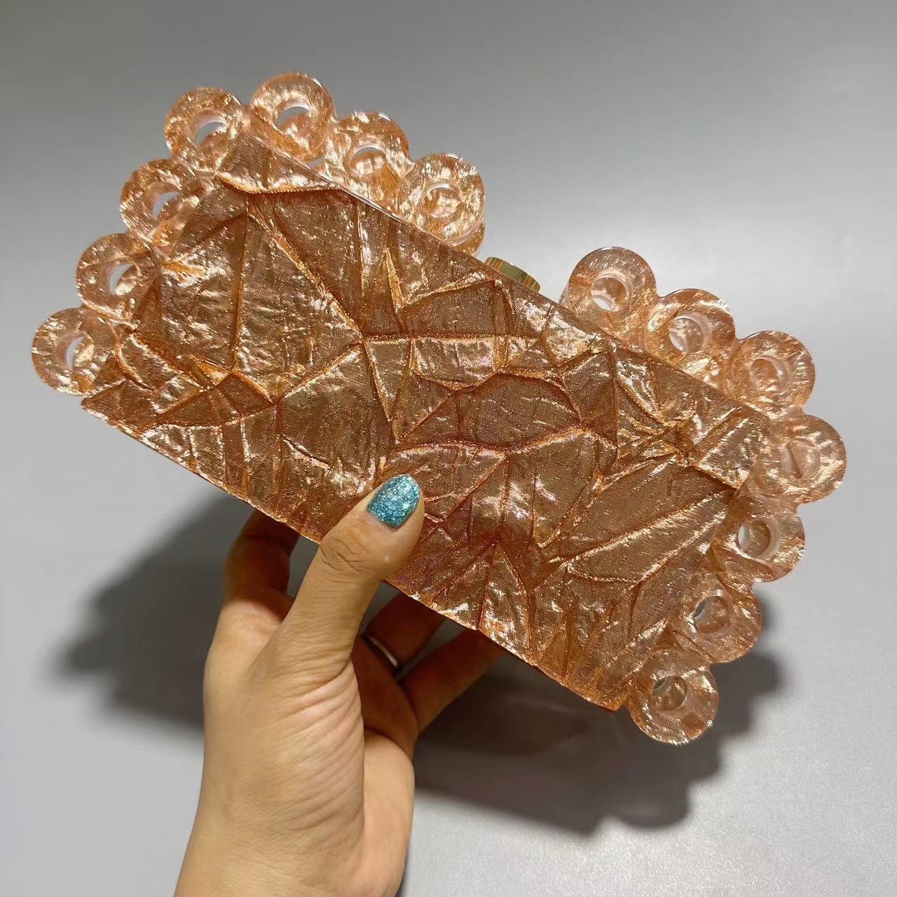 Pochette circulaire pour femmes, nouvelle mode