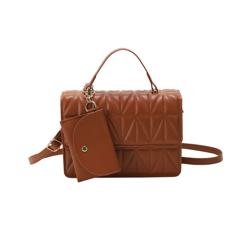 Fourre-tout élégant de fil de broderie de diamant de mode populaire