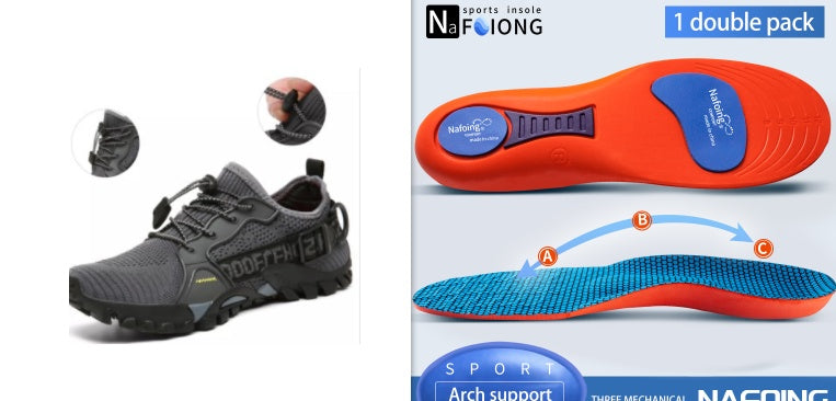 Chaussures de randonnée décontractées pour hommes de grande taille