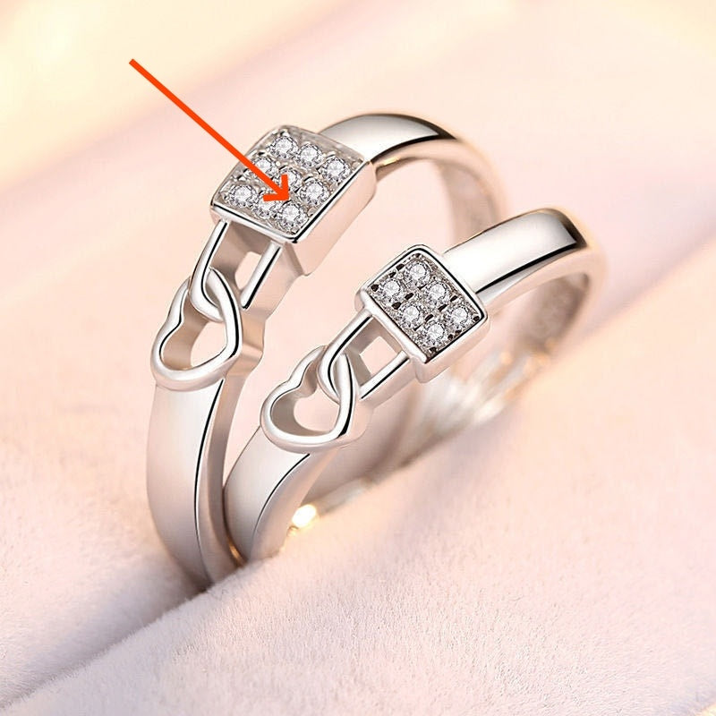 Anillo de Pareja Edición Coreana Minimalista