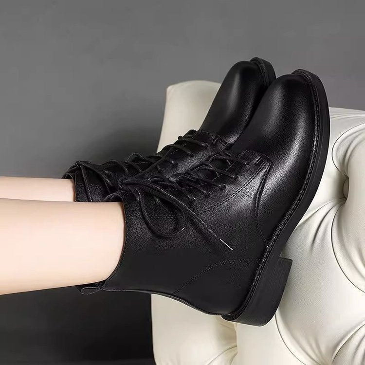 Botas Dr Martens de mujer estilo británico con parte inferior gruesa