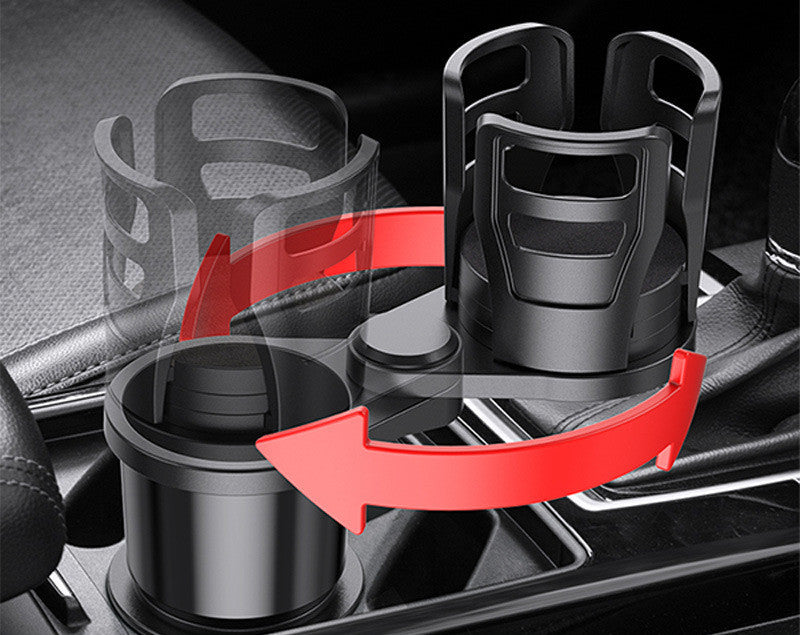 Porte-gobelet de voiture réaménagé avec support fixe multifonctionnel