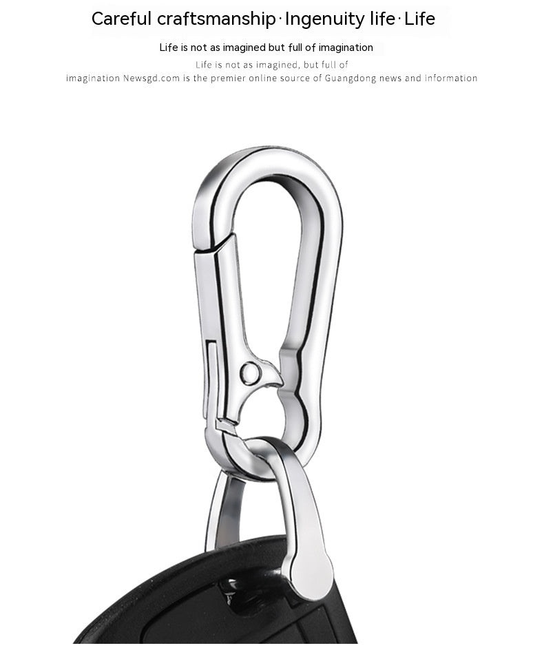 Llavero antipérdida de metal montado en la cintura para hombre