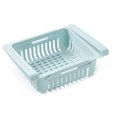 Panier de rangement pour réfrigérateur, boîte de rangement extensible multifonction pour réfrigérateur de cuisine