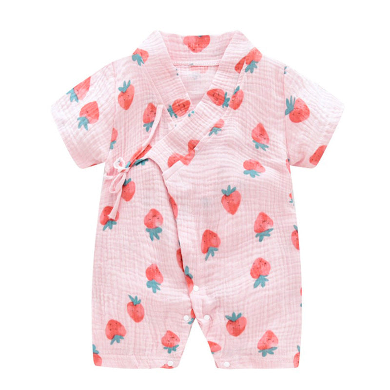 Barboteuse d'été fine pour bébé, barboteuse