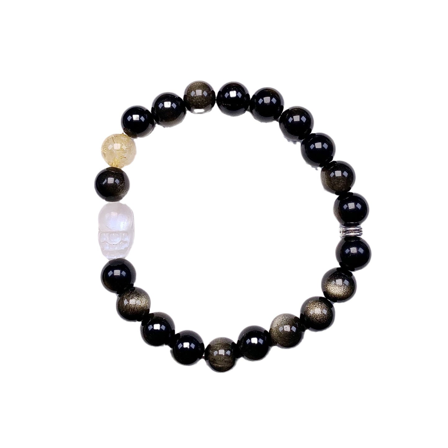 Bracelet en cristal de niche de style bricolage naturel