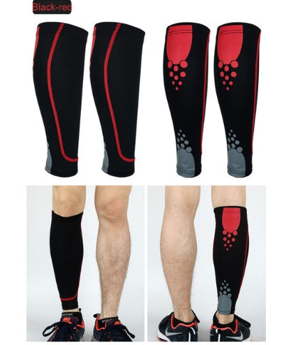 Attelle de jambe de mollet pour hommes et femmes, 1 pièce, soutien, manches extensibles, Compression, exercice, basket-ball, Football, genouillères 