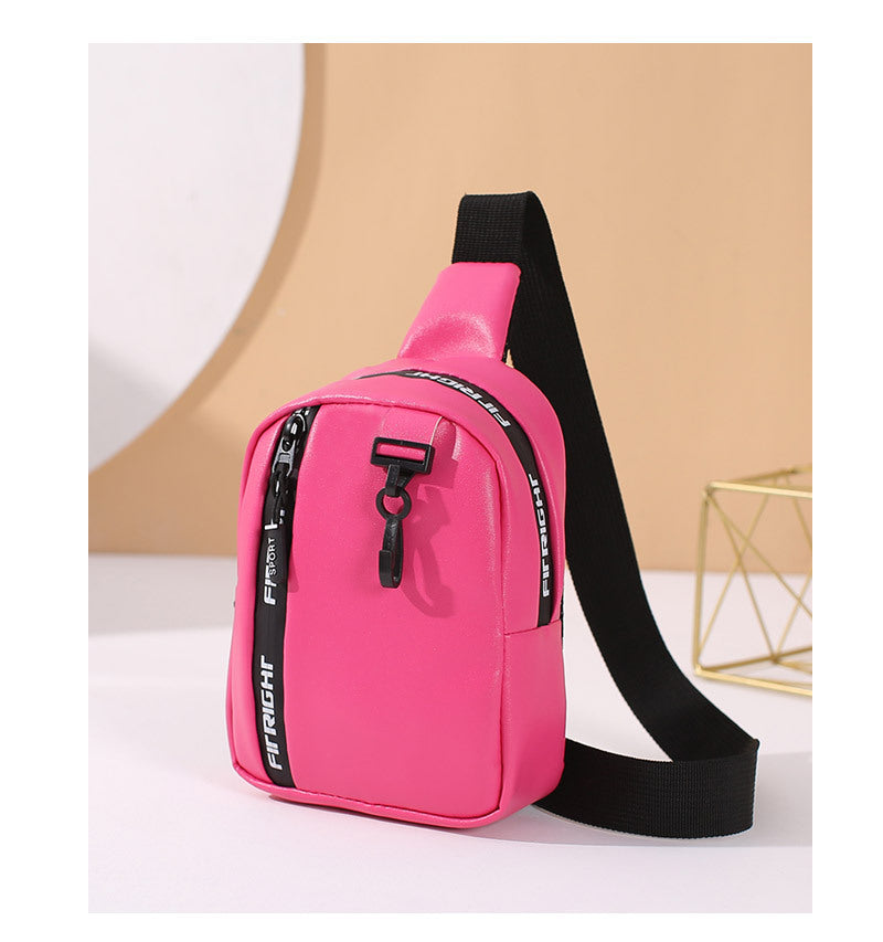 Women's Chest Bag Simple Fashion Color Contrast