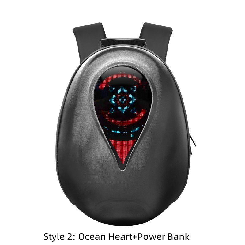 Bolsa para casco de moto LED