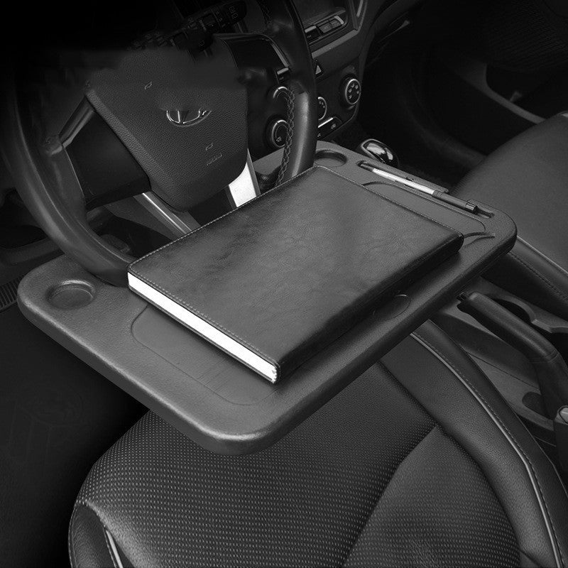 Bureau d'ordinateur de voiture, tableau d'écriture, établi, assiette à manger, support de rangement