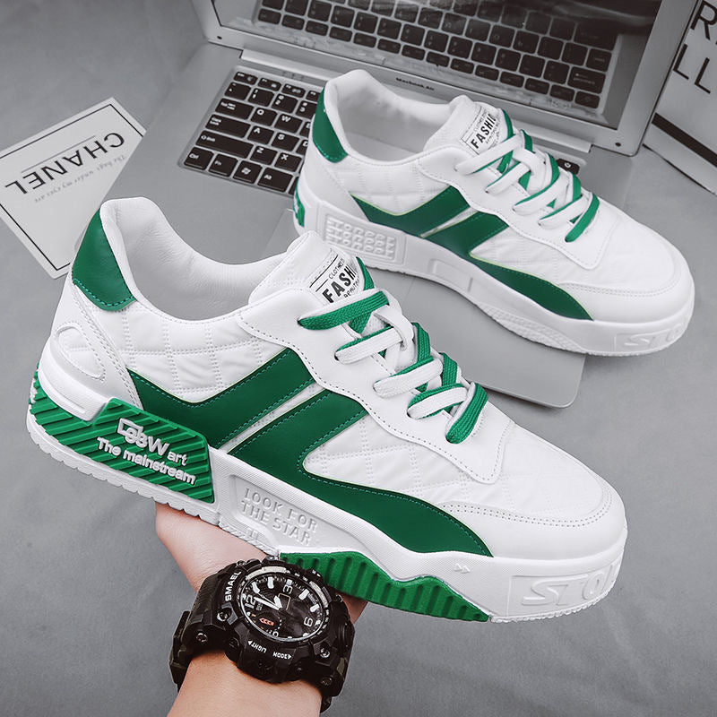 Nuevos zapatos de tabla de tela transpirable para hombre