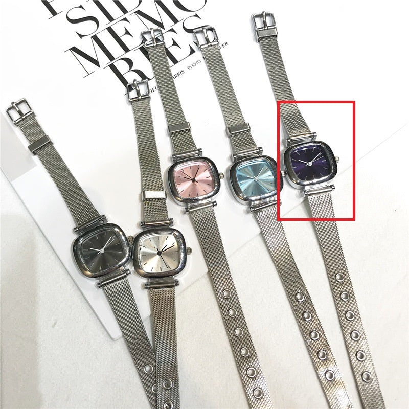 Reloj De Cadena Ins Moda Estilo Chic Tendencia Simple