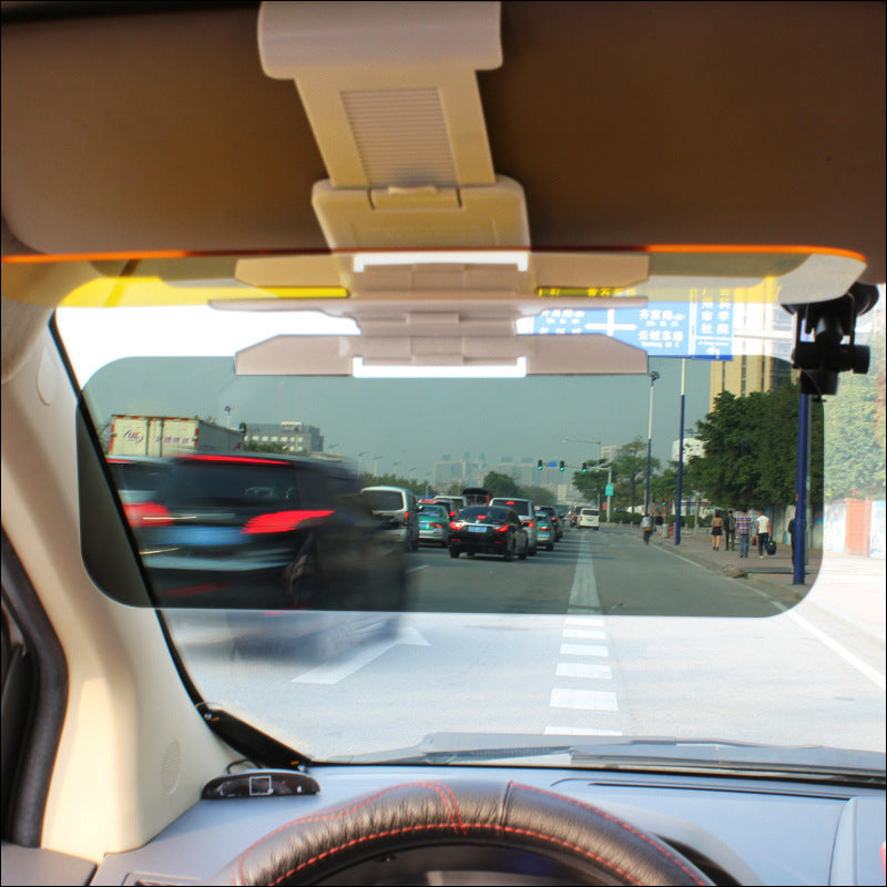 Lumière anti-feux de route jour et nuit, lunettes de conducteur de voiture, lentille anti-éblouissante, visière anti-éblouissante