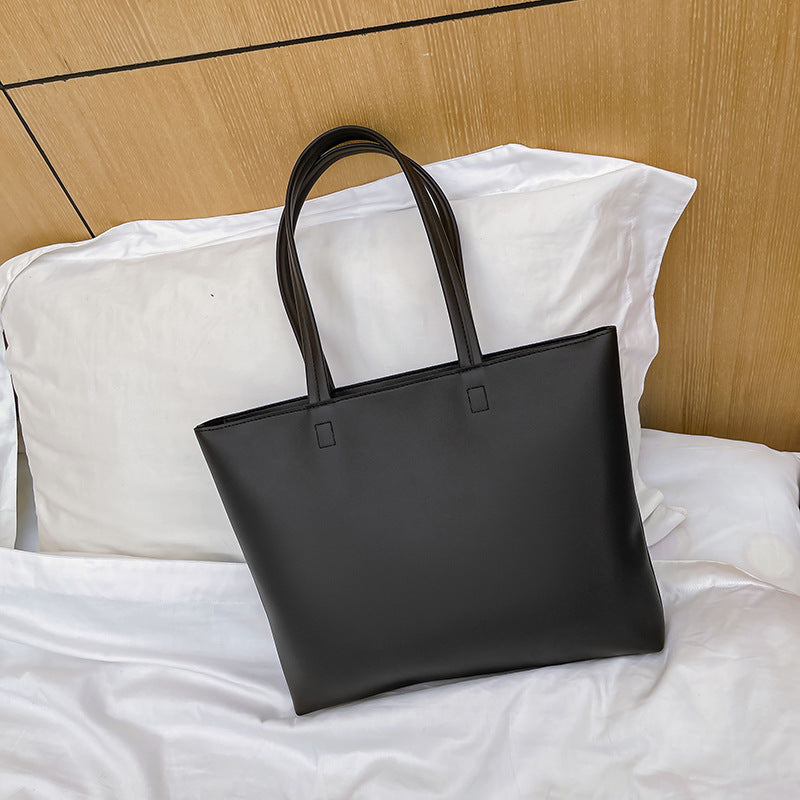 Fourre-tout grande capacité Simple grand sac sac à bandoulière Portable de banlieue