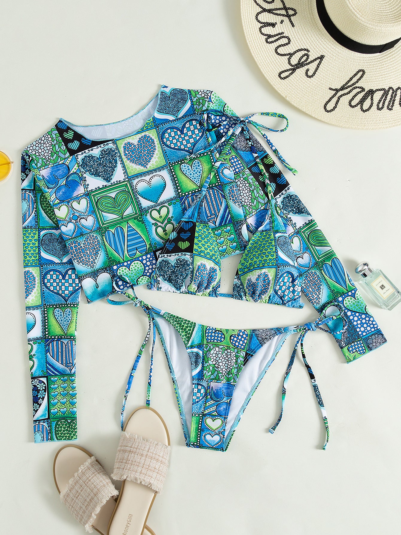 Traje de baño Traje de baño de bikini de comercio exterior dividido para mujer