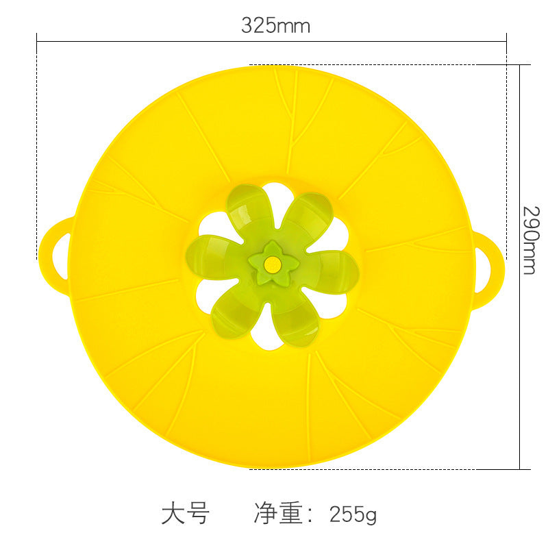 Gadget de cuisine en Silicone anti-déversement, couvercle d'ustensiles, outils de cuisine, outils de cuisson de Type fleur
