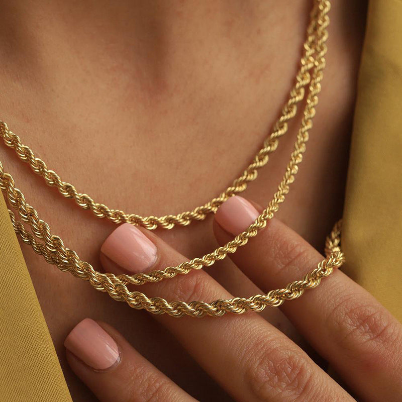 Women's Non-fading Titanium Steel Necklace