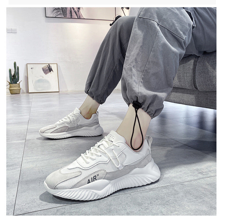 Zapatos deportivos informales de malla transpirable para hombre