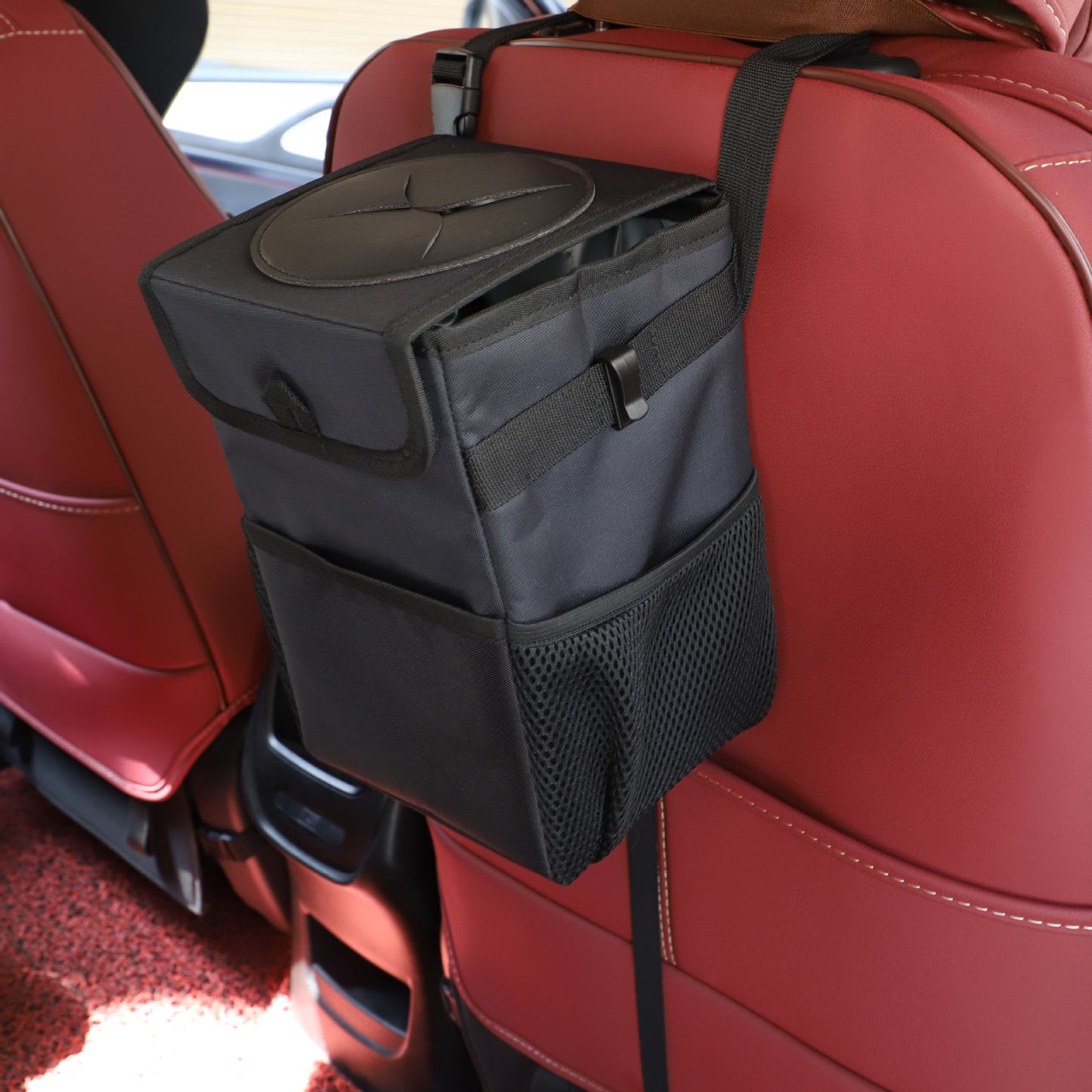 Poubelle pliante étanche pour voiture
