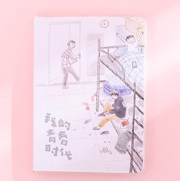 Color page button notebook