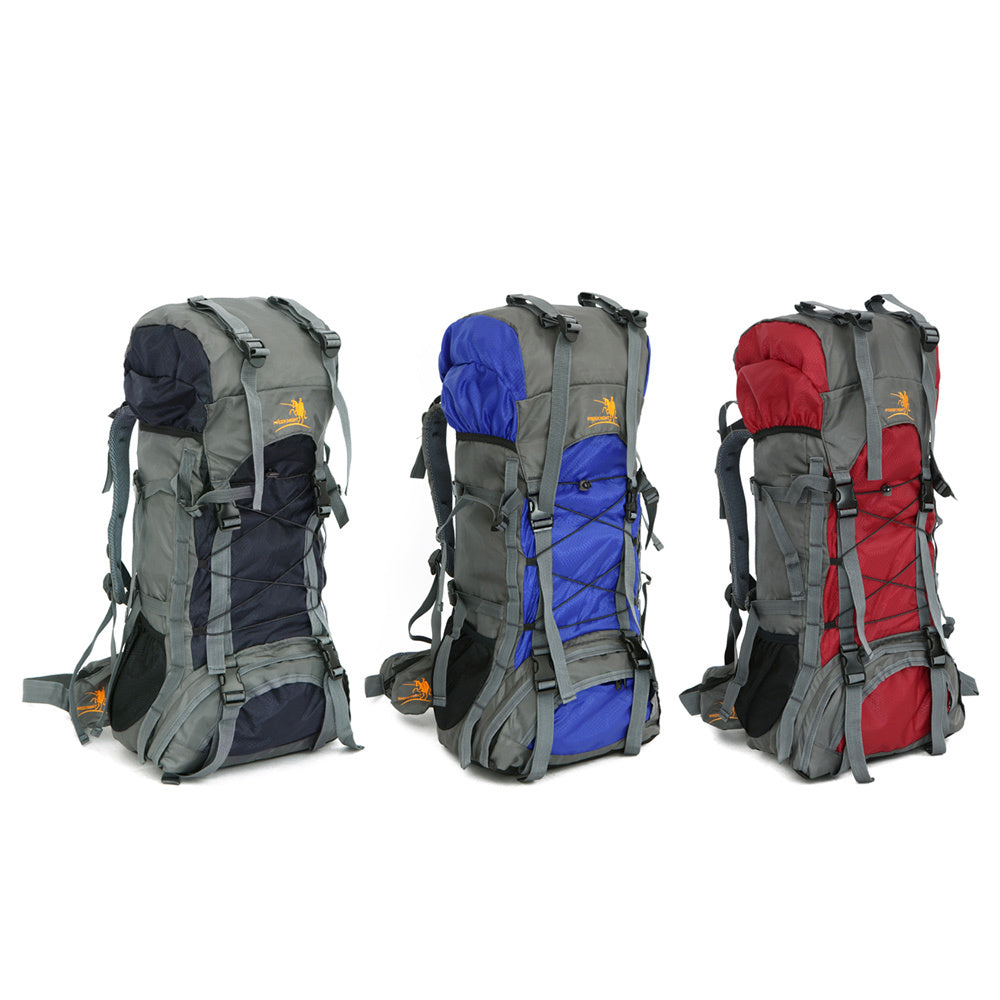 Mochila de viaje extra grande para exteriores de 60 litros