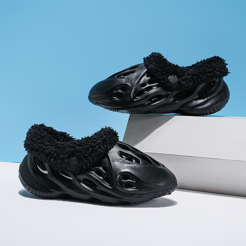 Chaussures en coton Chaussures à trous pour enfants