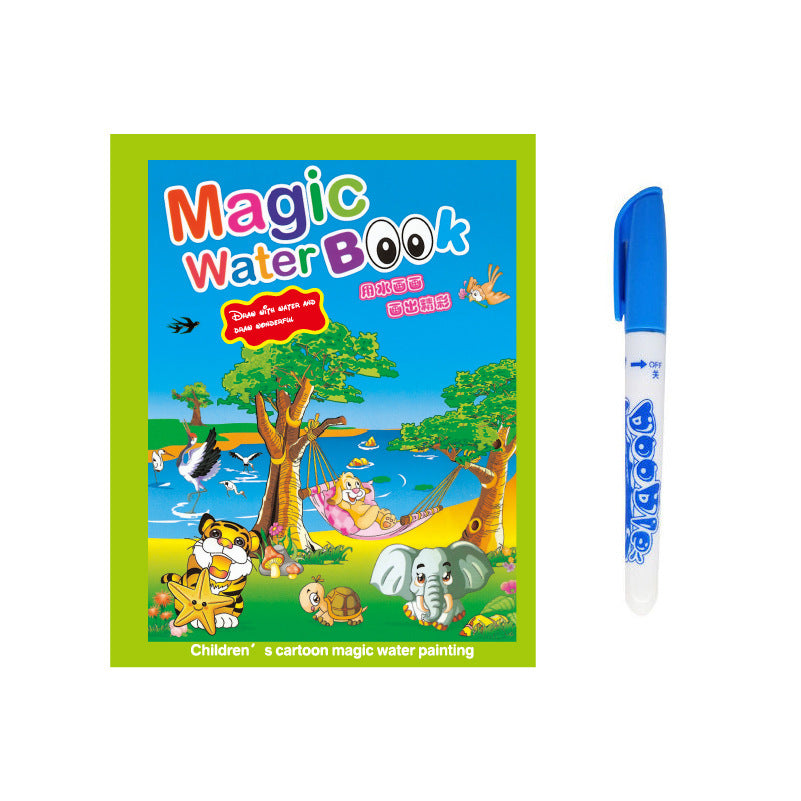 Livre de peinture à l'eau magique créatif pour enfants