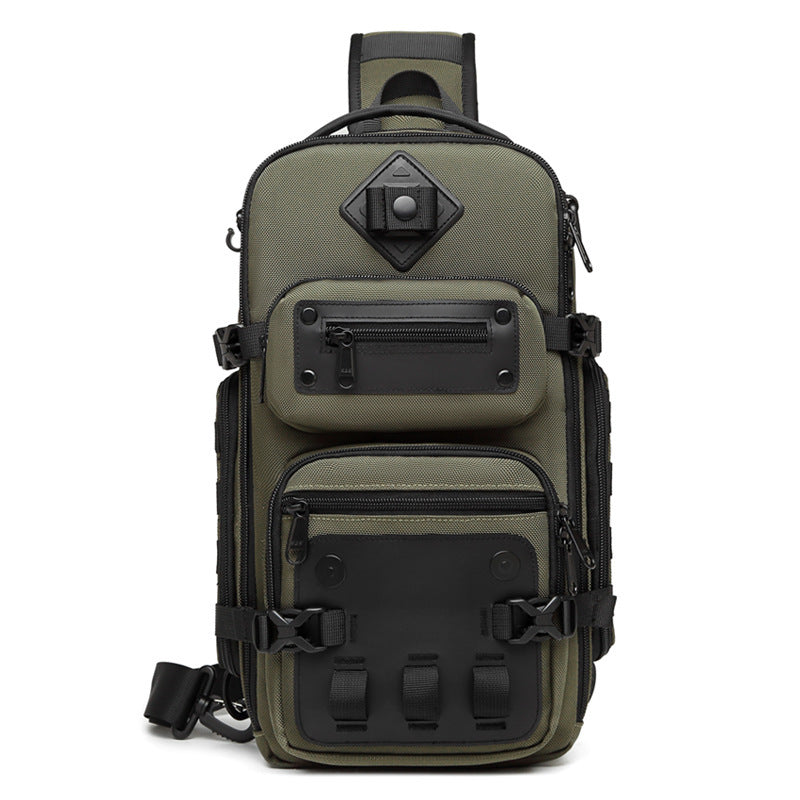 Sac de messager de sport de grande capacité en plein air de poitrine tactique
