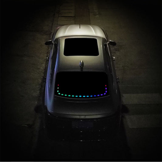 Lampe à atmosphère modifiée pour automobile, télécommande avec application