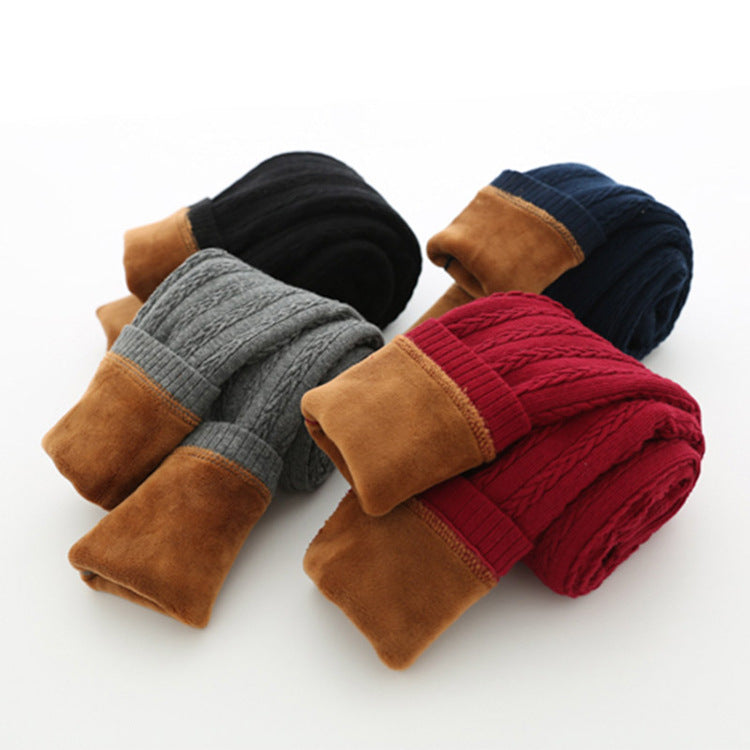 Leggings d'hiver chauds pour enfants