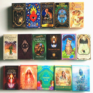 Cartas de Tarot, cartas de oráculo, versión completa en inglés, cartas de Tarot, juego de mesa de cartas