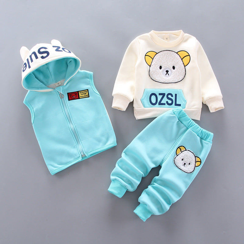 Costume trois pièces épais enfant